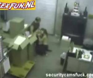 Sex in the warehouse