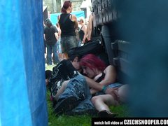 Czech Snooper - Public Sex During Concert