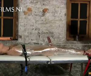 Kinky gay mummification