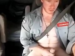 Fat Cock Truck Driver On Webcam